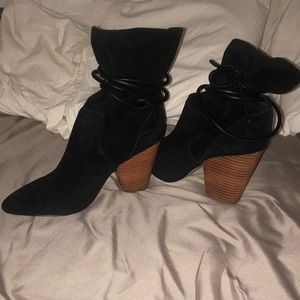 Urban Outfitters Black Bootie